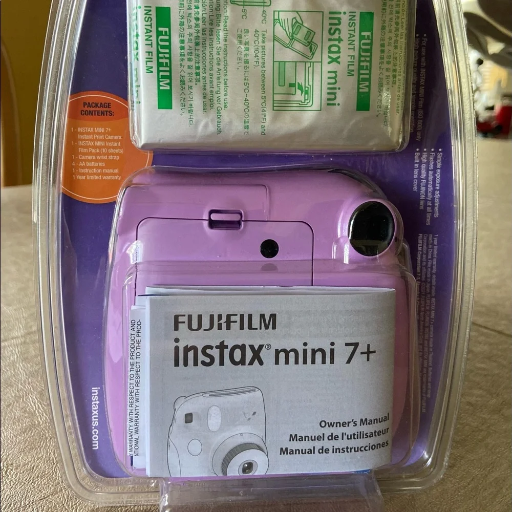 Fujifilm INSTAX MINI 7 + (purple)